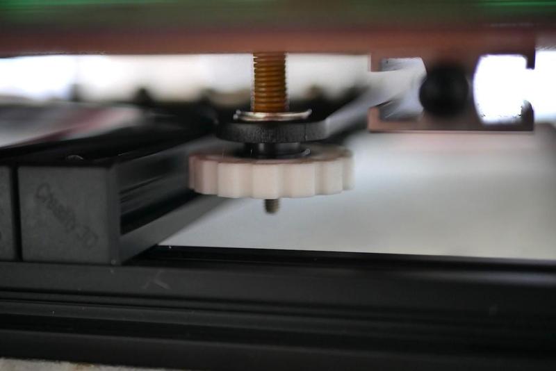 Cr-10 S5 Bed Leveling Knob