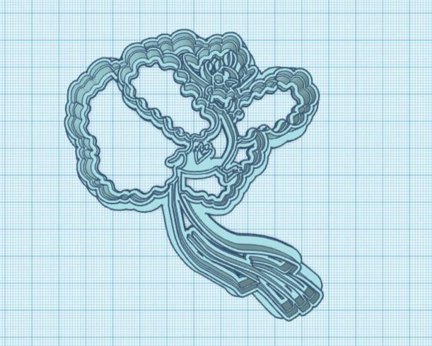 Pokemon: Mega Altaria Cookie Cutter
