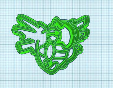 Pokemon: Shedinija Cookie Cutter