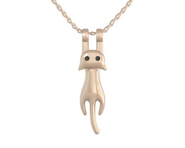 Hanging Cat Pendant
