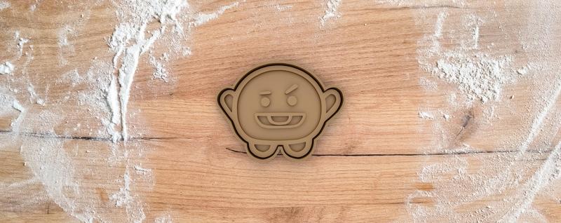 Shooky cookie cutter from BTS