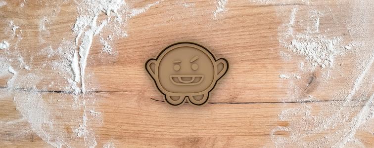 Shooky cookie cutter from BTS