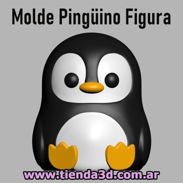 Penguin Figure Mold