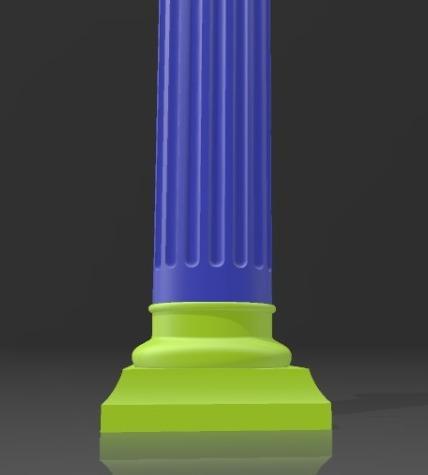 Doric column mold