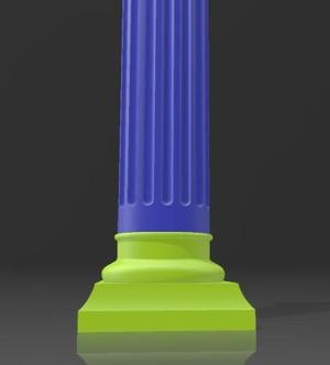 Doric column mold