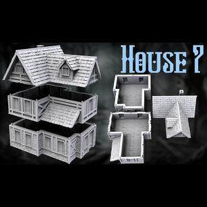 Medieval House 7 (28 mm)