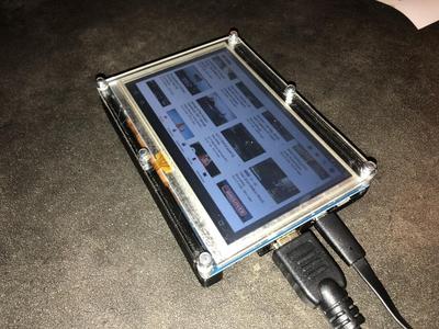 5 inches HDMI LCD Screen Enclosure