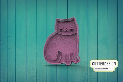 Cat Cat Cookie cutter M1