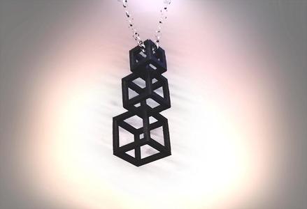 Cubes necklace