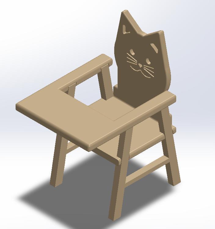 Syilvanian(Ternurines) kitty dining chair V1.0