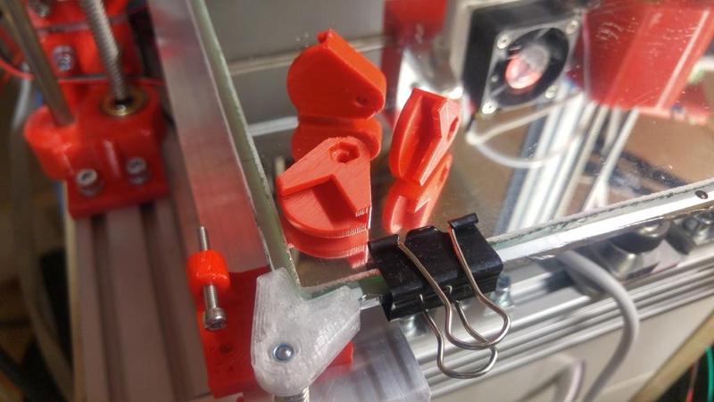 Leveling adapter for prusa style heatbed