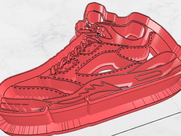 Jordan 5 cookie cutter