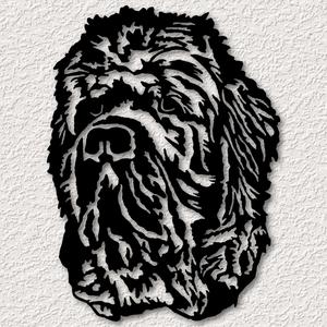 Newfoundland Dog wall art Newfie wall decor 2d art