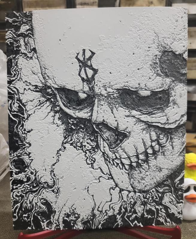 Branded Skull - Berserk Manga Panel Hueforge