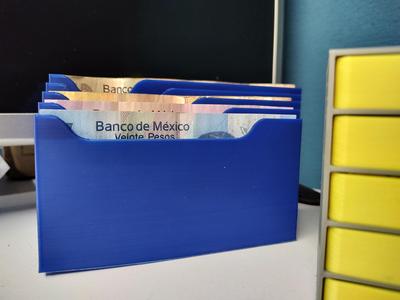 Mexican Bank Note Organizer Box