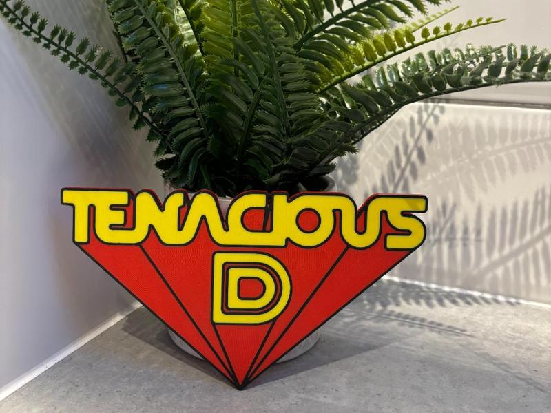 Tenacious D Wall Sign 