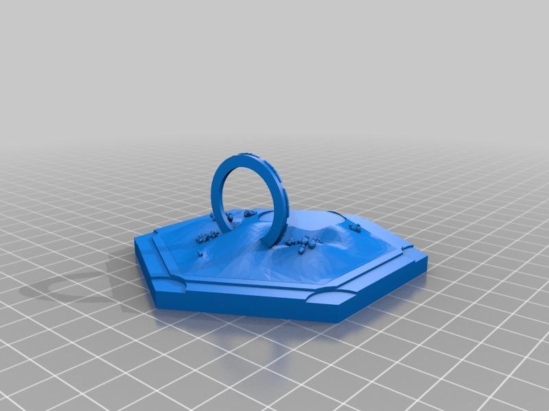 Catan Wool Magnetic Resource With Stargate