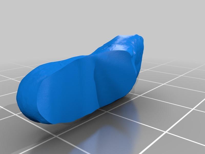 3D scan of a foot