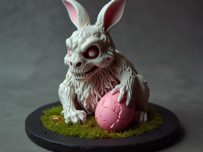 Angry Easter Bunny - Paint Your Own