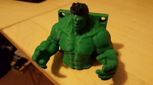 Hulk Wall Hanger for Quadcopter Drone Backpack Hat Guitar etc.