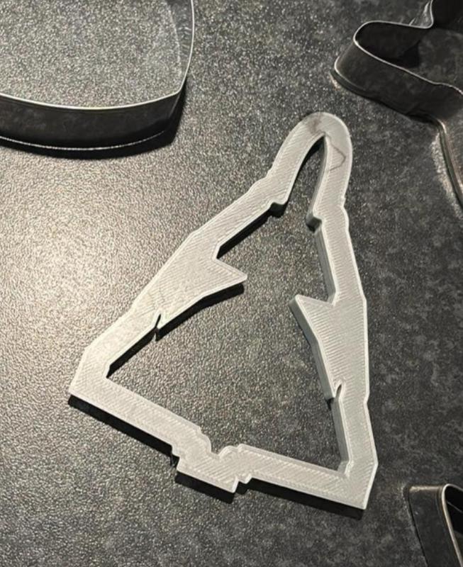 AJ 37 Gingerbread mold