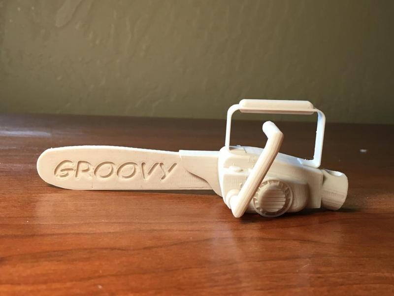 Ash's Chainsaw Keychain