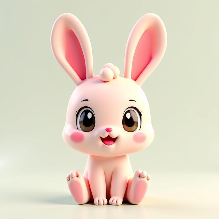 Easter Bunny - Cute Easter Figure
