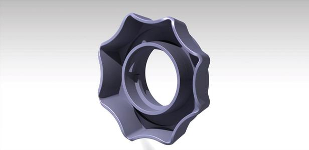 Volkswagen Spare Tire Hold Down Nut