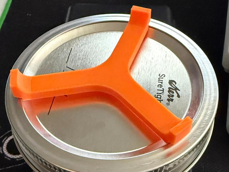 Wide Mouth Mason Jar Stackable