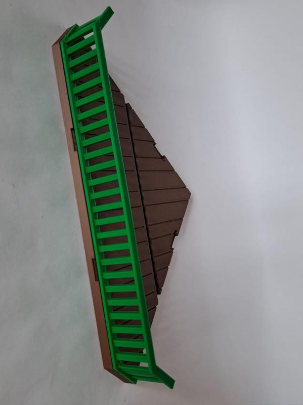 Corner Railing of the porch of the old Playmobil western houses