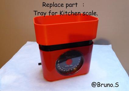 Spare pan for Kitchen Scale Terraillon