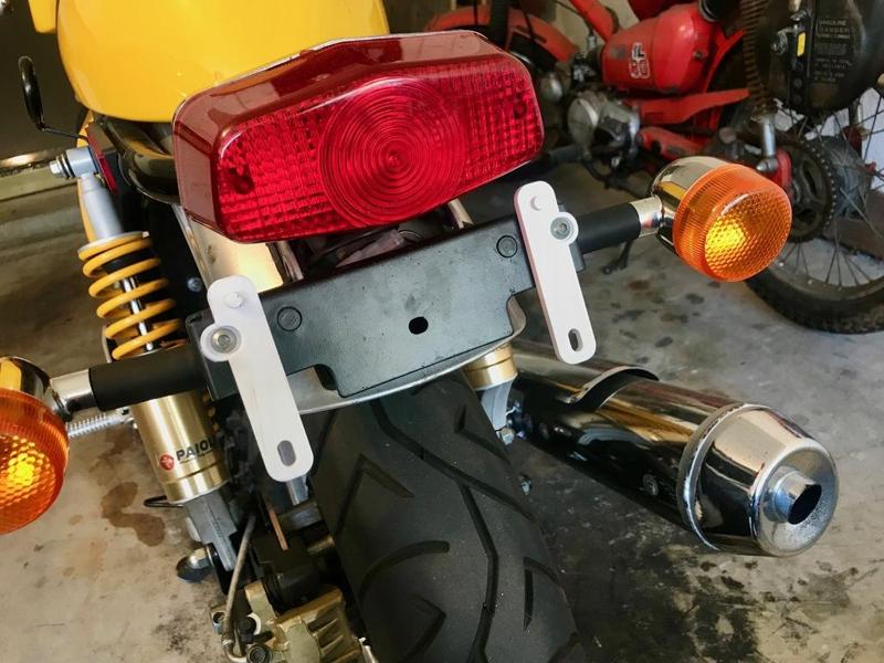 Royal Enfield GT License Plate Bracket