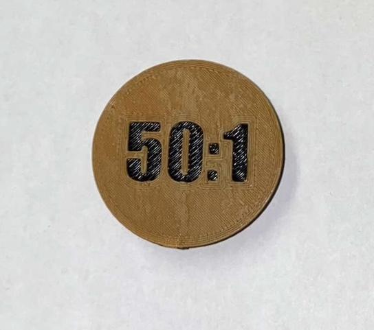 50:1 Jerrycan Cap