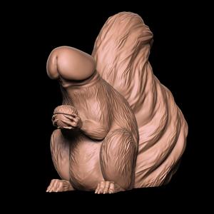 DICK PENIS SQUIRREL