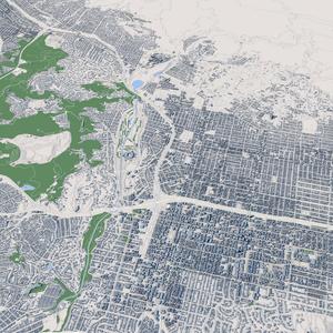 Cityscape Altadena Los Angeles County California United States