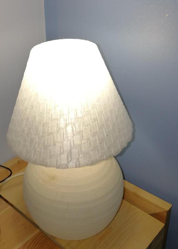 Small cubic lampshade