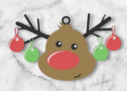 Rudolph Christmas Decoration