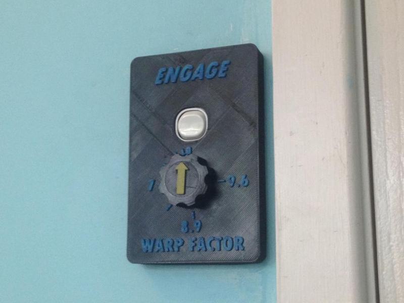 Star Trek Light Switch Cover