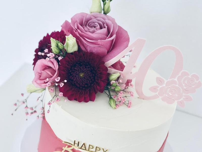 40 Birthday Topper – Glamour Style