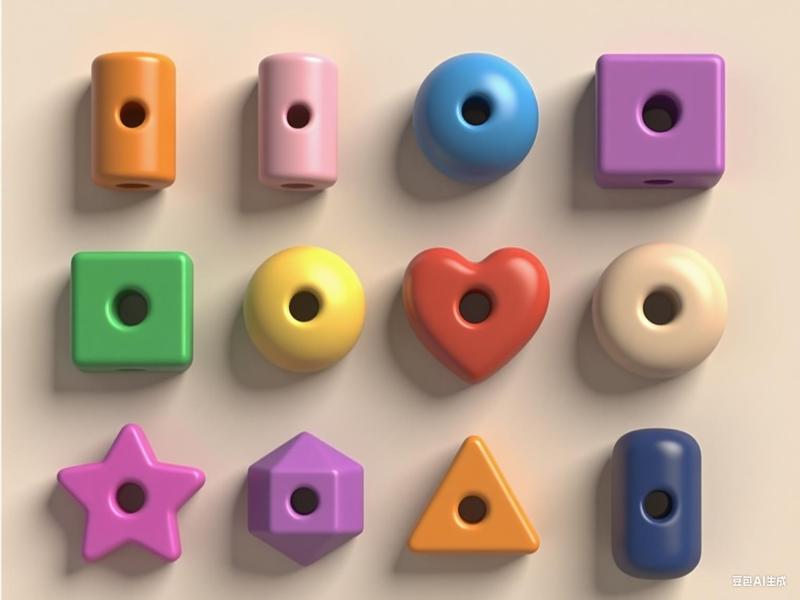 Various Shaped Craft Bead Toys