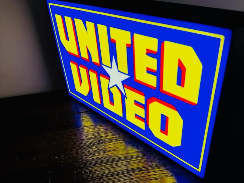 New Zealand Video Store: United Video Light Up 