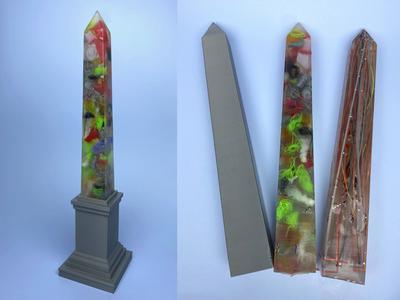 Obelisk (Resin Art)