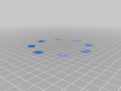 Bed Leveling Test - Customizable