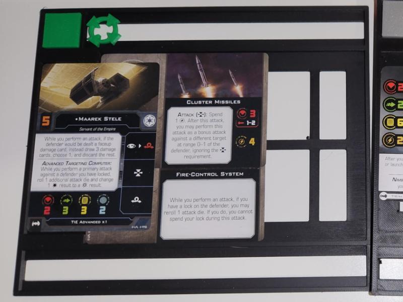 X wing 2.0 Pilot Tray