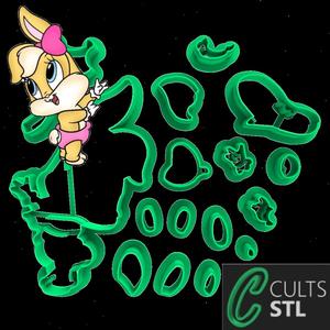 CORTADOR LOLA LOONEY TUNES - 7cm