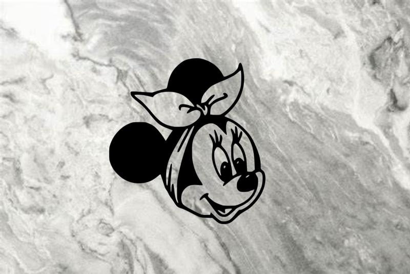 minni disney wall mural realistic wall art