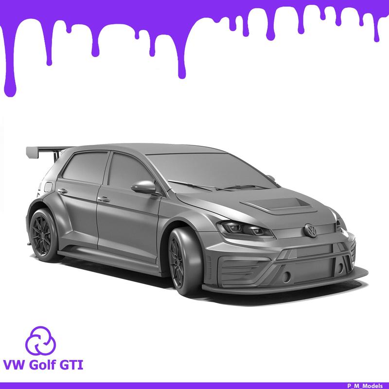 Volkswagen Golf GTi TCR printable