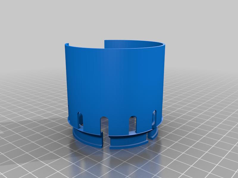 Air duct for 500W spindle