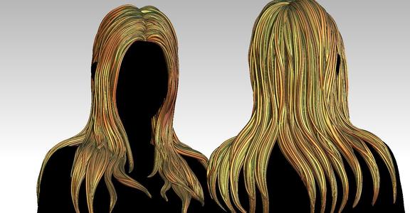3D HAIR STYLE FOR GIRL
