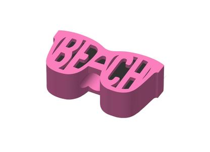 Beach Sunglasses Straw Topper 2 sizes 3MF File included